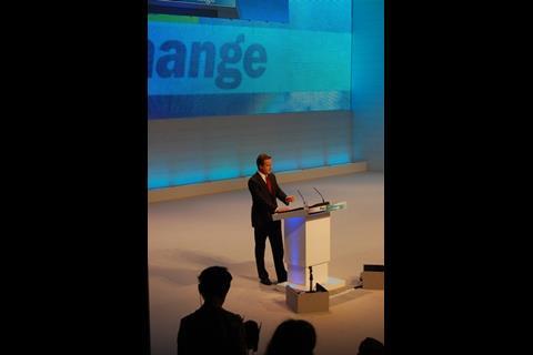 David Cameron, at Conservative Party Conference